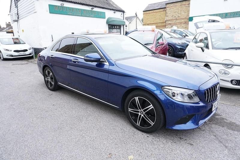Blue Used 2019 Mercedes C200 Premium Plus Sedan | £16,500 (Fair price) - Image 1/4