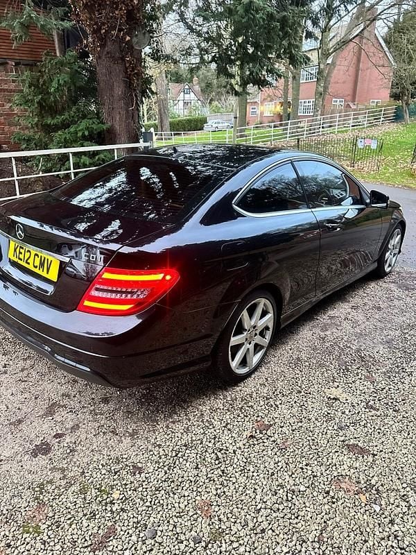 Used Mercedes C250 AMG 2012 Black Coupe