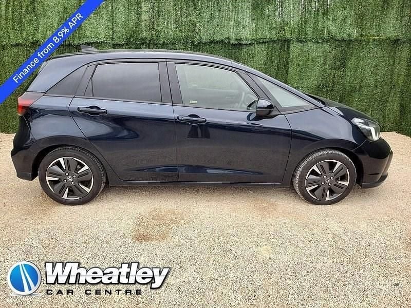 Begagnad Honda Jazz Advance 2023 Blå Halvkombi