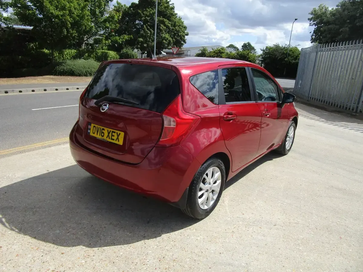 Used Nissan Note Acenta Premium 2016 Red Hatchback