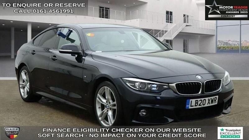 Black Used 2020 BMW 420 M Sport Coupe | £20,470 (Super price) - Image 1/4