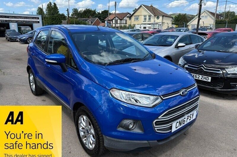 Blue Used 2016 Ford Ecosport Zetec SUV | £53,000 - Image 1/1