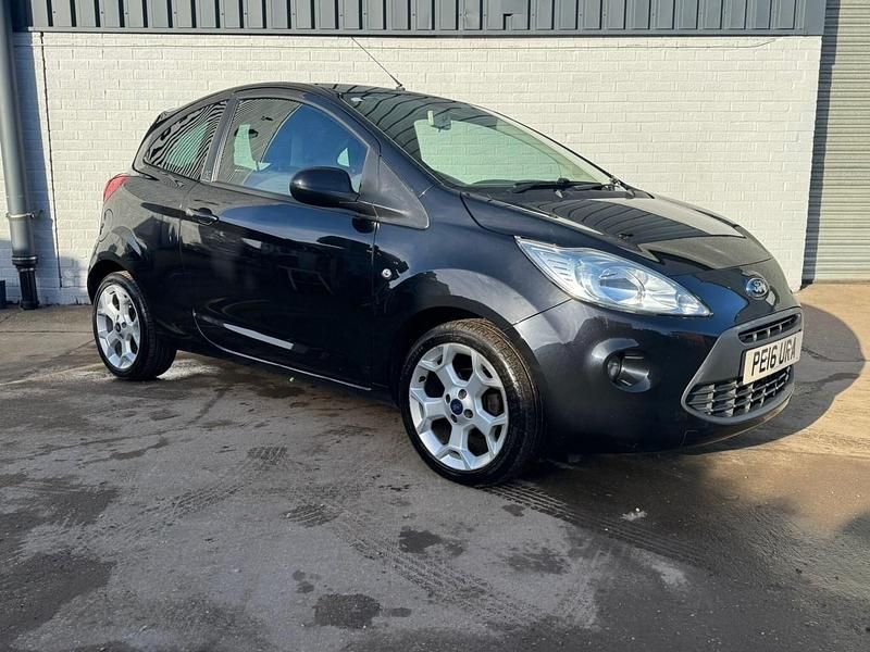 Black Used 2016 Ford Ka Zetec Hatchback | £4,095 (Fair price) - Image 1/4