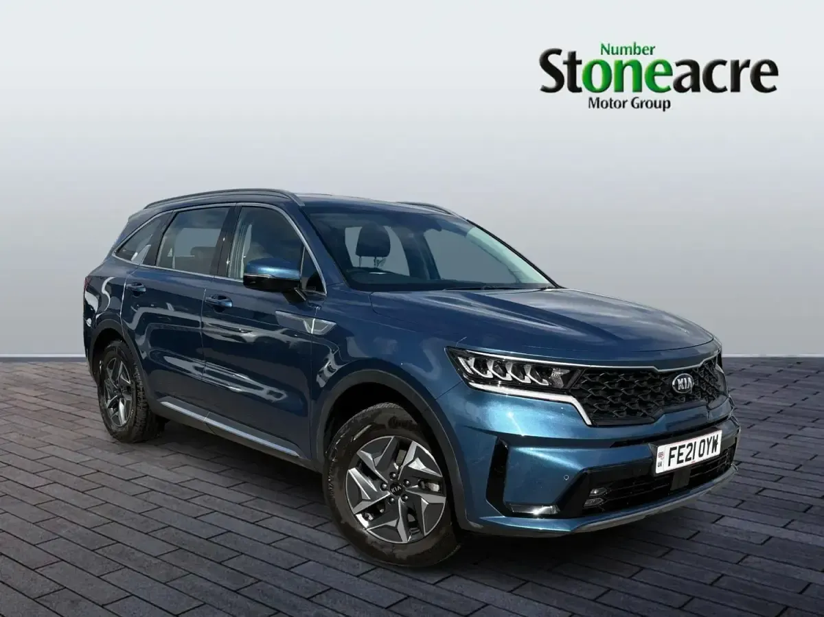 Begagnad Kia Sorento 230 HK (169 kW) 2021 Blå SUV