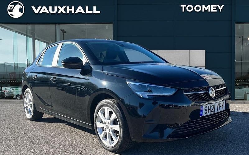 Used Vauxhall Corsa 75 HP (55 kW) 2021 Black Hatchback