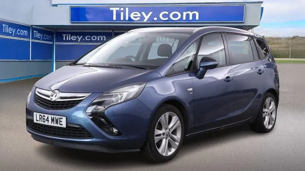 Used Vauxhall Zafira SRi 140 HP (102 kW) 2014 Blue MPV
