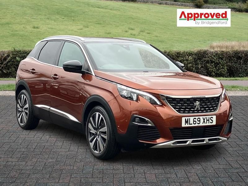 Bronze Used 2019 Peugeot 3008 GT-line Hatchback | £10,754 (Fair price) - Image 1/3