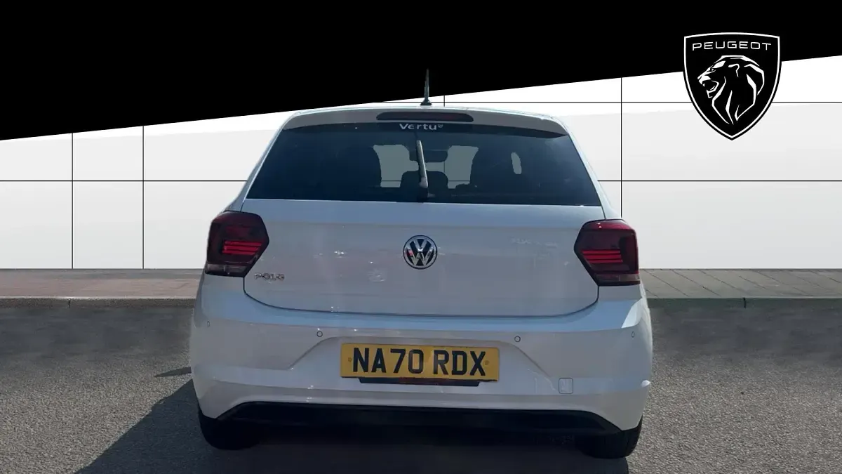 Used VW Polo Match 80 HP (58 kW) 2020 White Hatchback