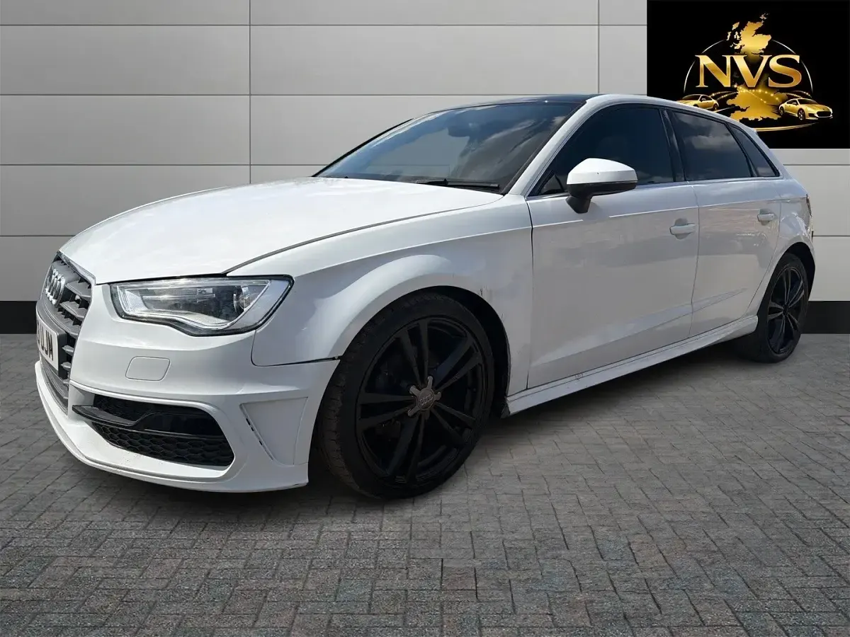 Used Audi A3 S-Line 2013 White Hatchback