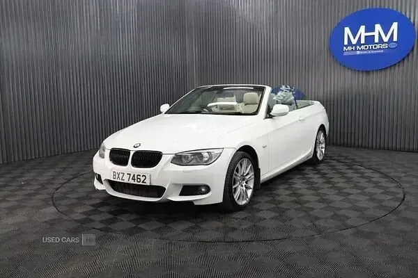 Used BMW 320 Cabriolet M Sport 2011 White Cabriolet