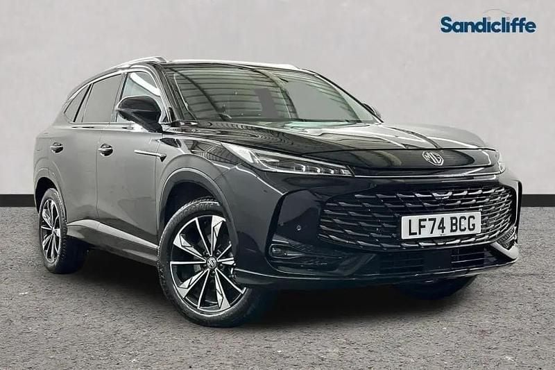 Metallic black pearl Used 2024 MG HS Trophy SUV | £20,078 (A bit pricey) - Image 1/4