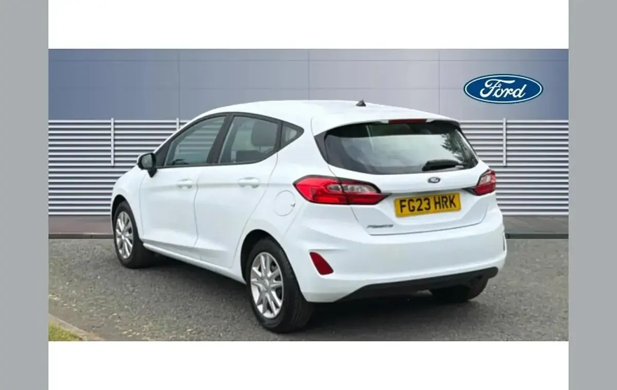 Used Ford Fiesta Trend 99 HP (72 kW) 2023 White Hatchback