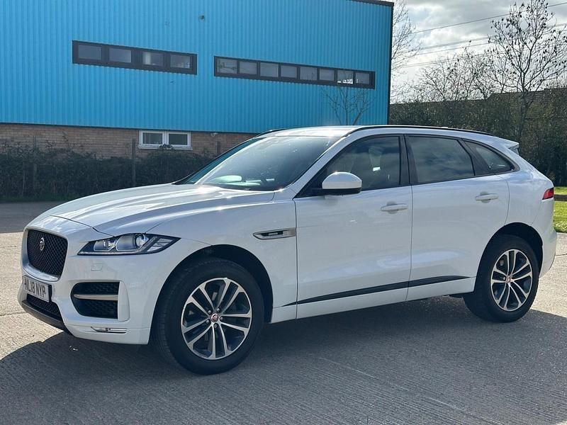 Used Jaguar F-Pace R-Sport 180 HP (132 kW) 2018 White SUV