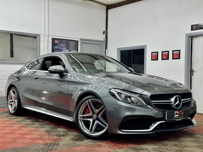 Grey Used 2017 Mercedes C63S AMG Premium Coupe | £34,990 (Good price) - Image 1/4