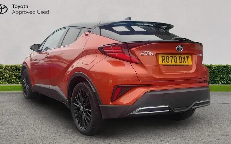 Used Toyota C-HR Edition 184 HP (135 kW) 2020 Scorched orange bitone SUV