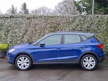 Used Seat Arona SE Technology 95 HP (69 kW) 2019 Blue SUV