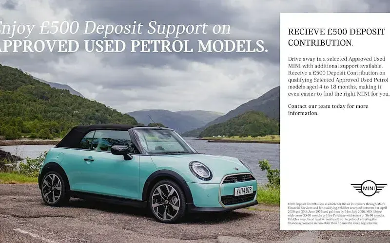 Used Mini Cooper Cabriolet Exclusive 136 HP (100 kW) 2022 White Cabriolet