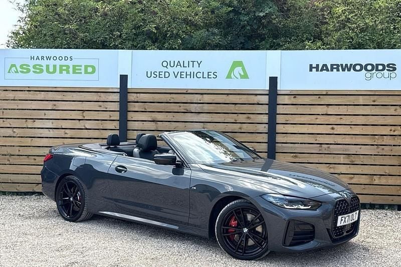 Grey Used 2021 BMW M440 M Sport Sedan | £33,990 (Good price) - Image 1/3