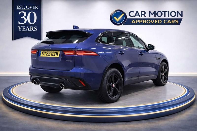 Used Jaguar F-Pace R-Dynamic 404 HP (297 kW) 2022 Blue SUV