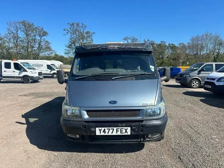 Used Ford Transit 100 HP (73 kW) 2001 Blue Van