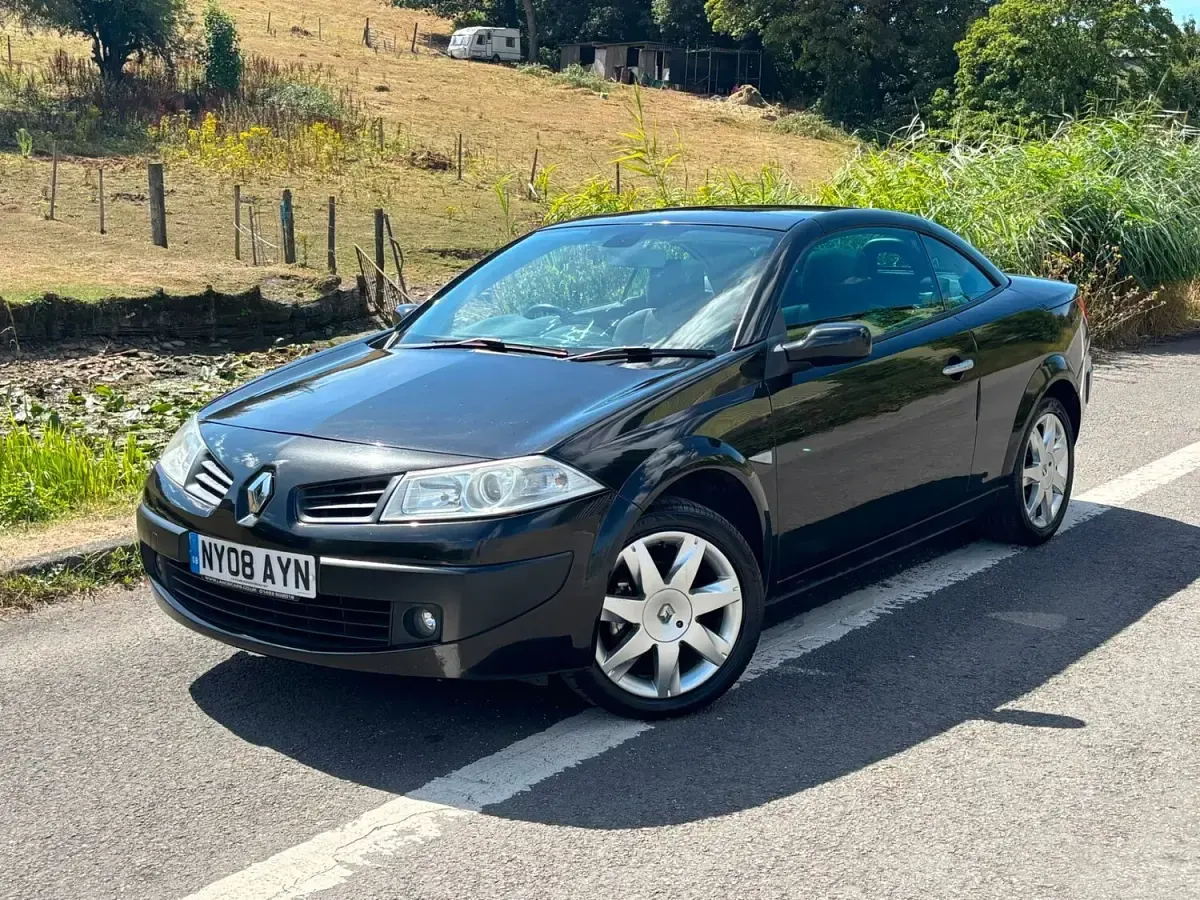 Used Renault Mégane Cabriolet Dynamique 2008 Black Cabriolet