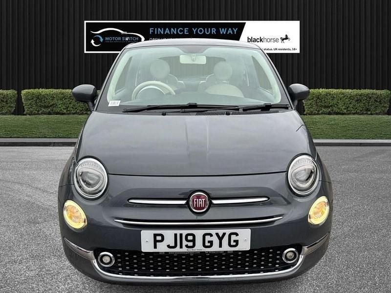 Used Fiat 500 Lounge 69 HP (50 kW) 2019 Grey Hatchback