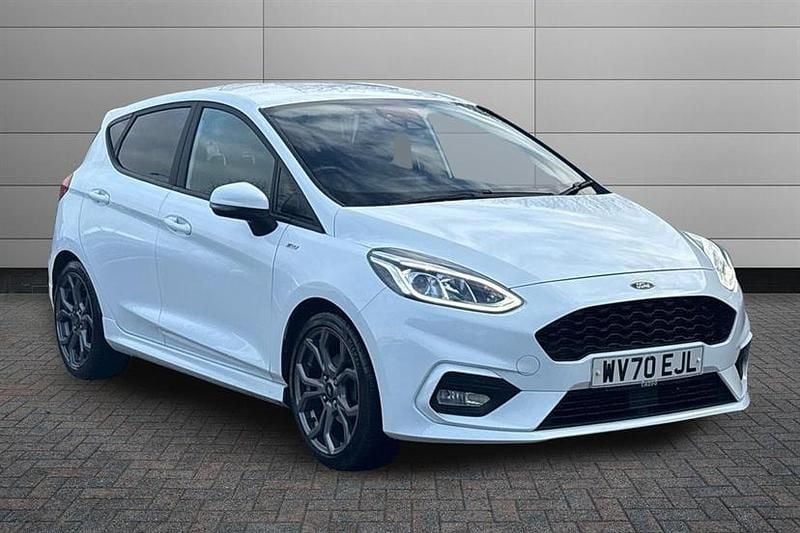 Used Ford Fiesta ST-Line 95 HP (69 kW) 2020 White Hatchback
