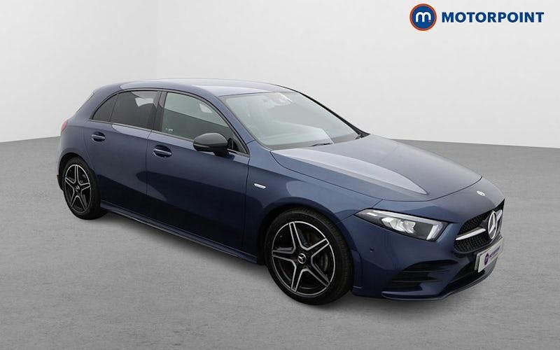 Blue Used 2022 Mercedes A180 Executive Hatchback | £19,449 (A bit pricey) - Image 1/4