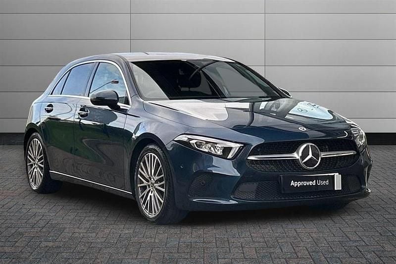 Denim blue Used 2022 Mercedes A180 Executive Hatchback | £21,450 (A bit pricey) - Image 1/4