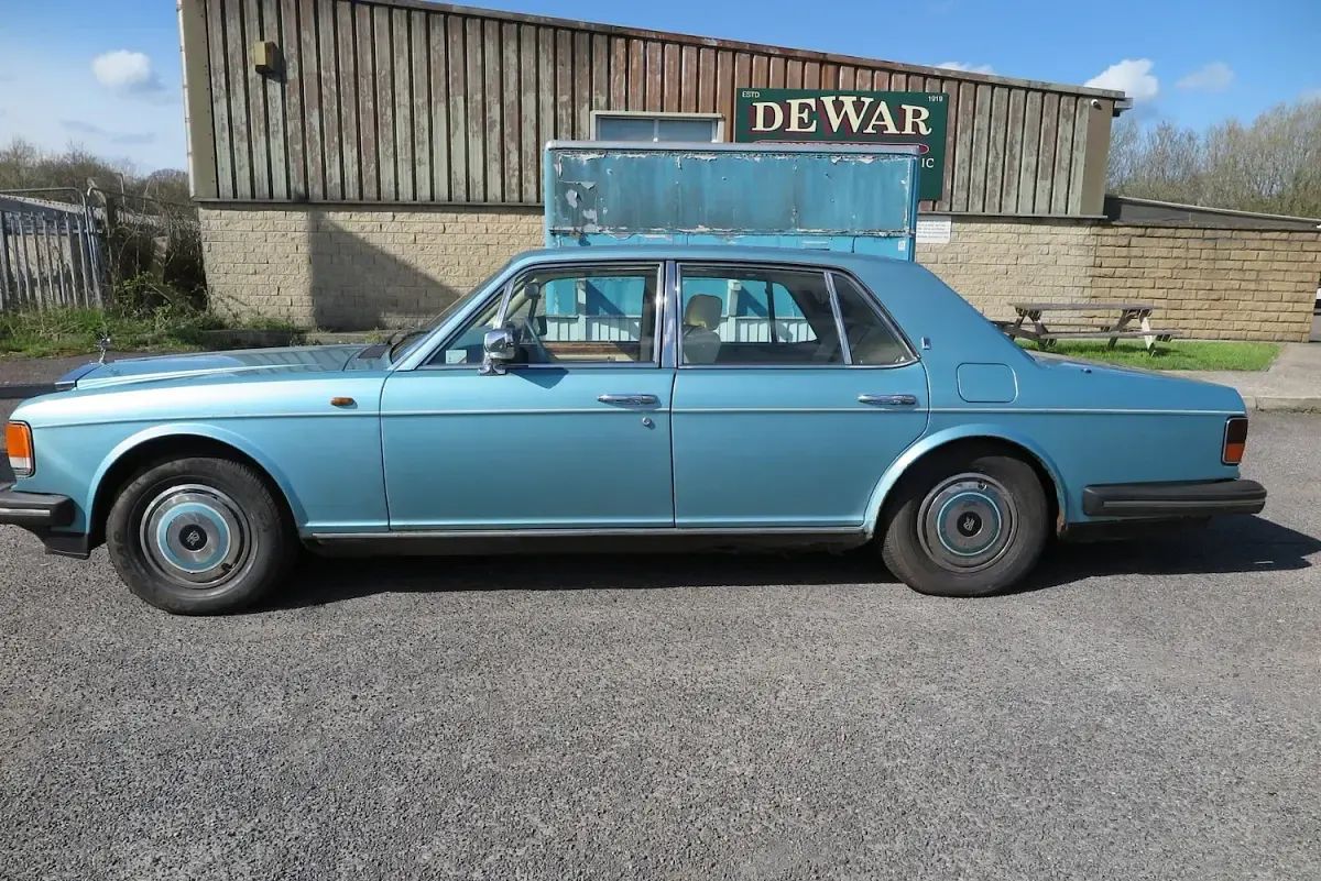 Used Rolls Royce Silver Spirit 1989 Blue Sedan