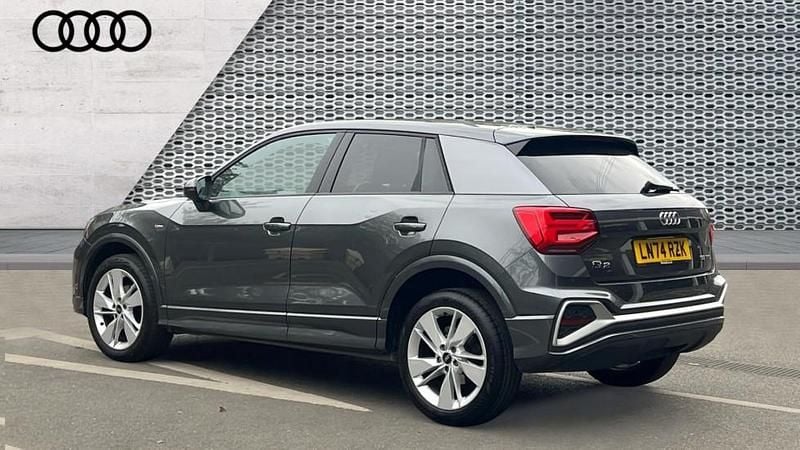Begagnad Audi Q2 S-Line 150 HK (110 kW) 2024 Grå SUV