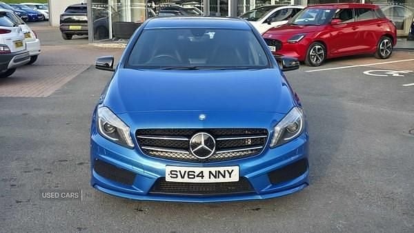 Used Mercedes A220 AMG 2014 Blue Hatchback