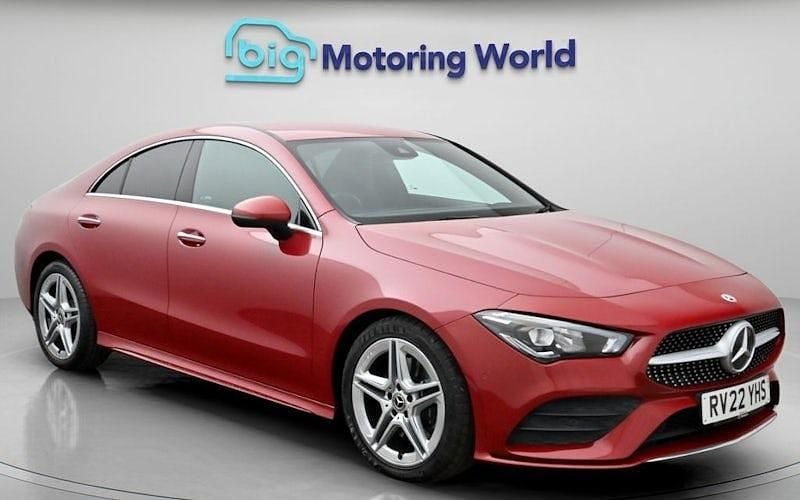 Begagnad Mercedes CLA200 AMG line 163 HK (119 kW) 2022 Sportkupé