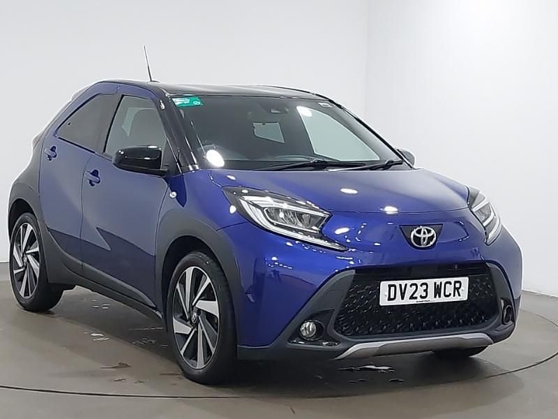 Blue Used 2023 Toyota Aygo Hatchback | £14,498 (A bit pricey) - Image 1/4