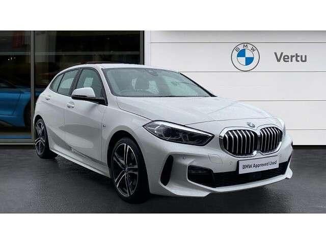 White Used 2022 BMW 118 M Sport Hatchback | £21,034 (Fair price) - Image 1/4