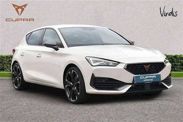 White Used 2023 Cupra Leon VZ2 Hatchback | £23,031 - Image 1/4