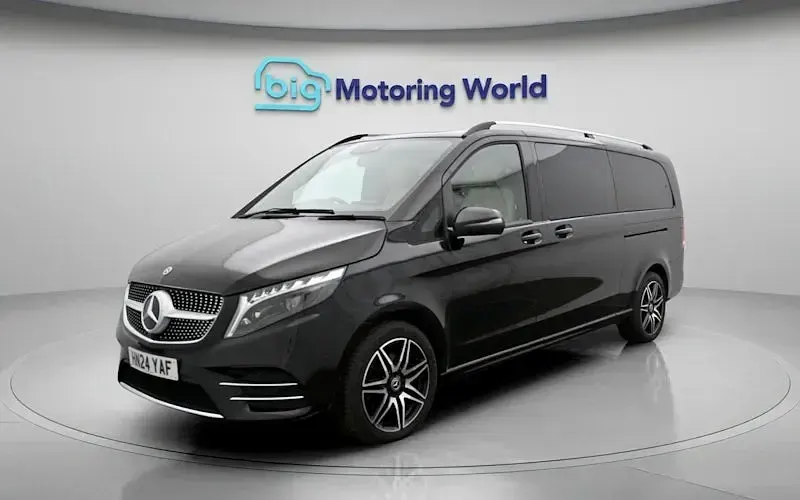 Used Mercedes V220 AMG line 163 HP (119 kW) 2023 Black MPV