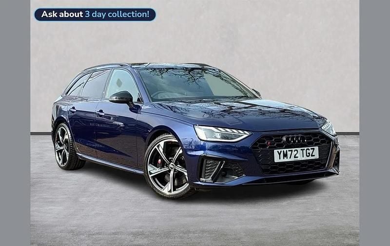 Used Audi S4 Black Edition 341 HP (250 kW) 2023 Blue Estate