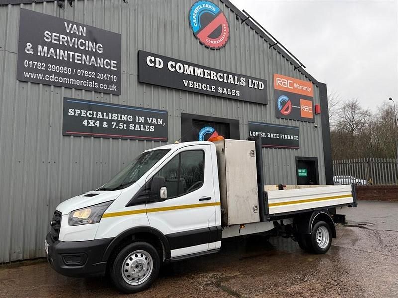 Used Ford Transit 130 HP (95 kW) 2021 White Cabriolet