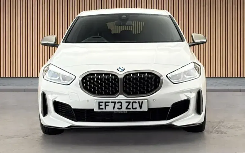 Used BMW M135 Sport Line 306 HP (225 kW) 2023 Alpine white Hatchback