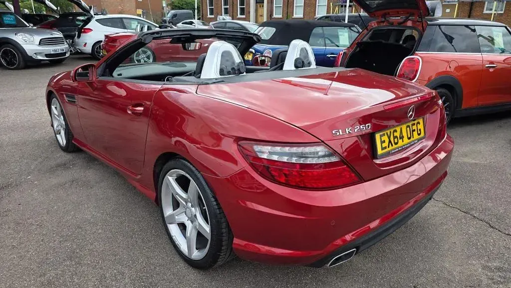 Used Mercedes SLK250 AMG 2014 Red Cabriolet