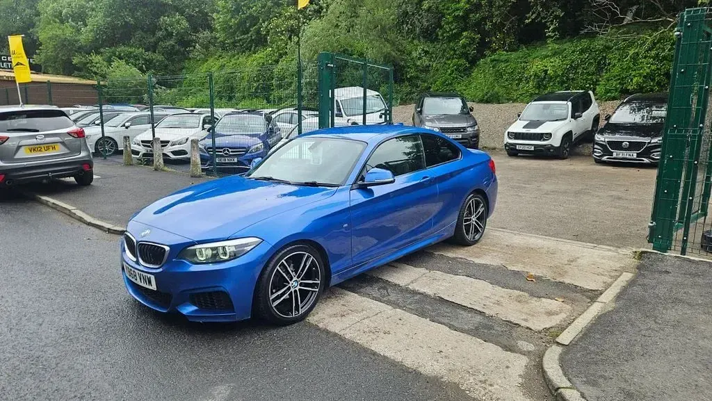 Used BMW 218 M Sport 2018 Blue Coupe