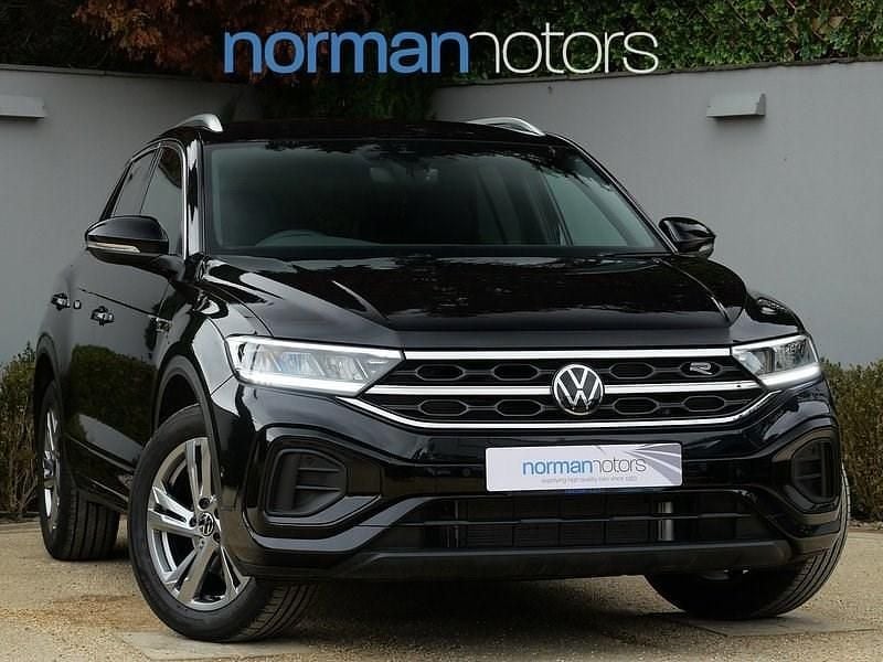 Black Used 2022 VW T-Roc R-line SUV | £25,995 (Fair price) - Image 1/3