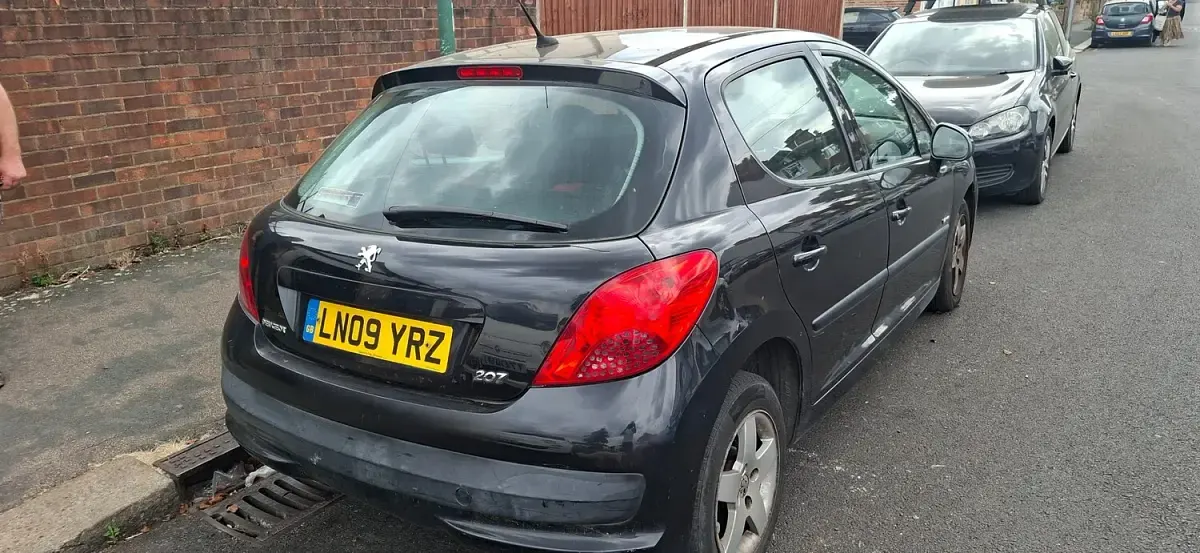 Used Peugeot 207 2009 Black Hatchback