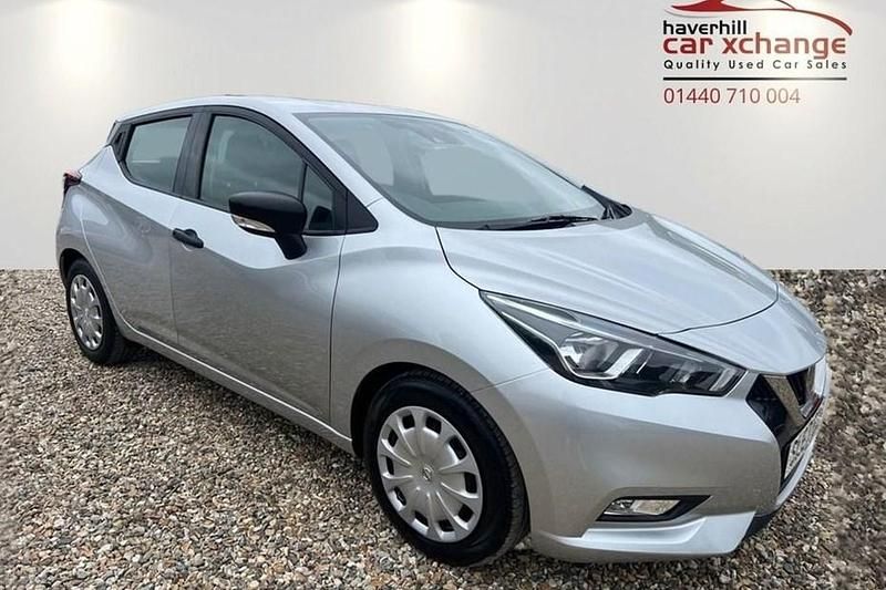 Silver Used 2017 Nissan Micra Visia Hatchback | £5,495 (Good price) - Image 1/1