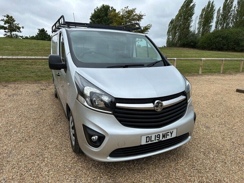 Silver Used 2019 Vauxhall Vivaro Sportive Van | £11,975 (Good price) - Image 1/4