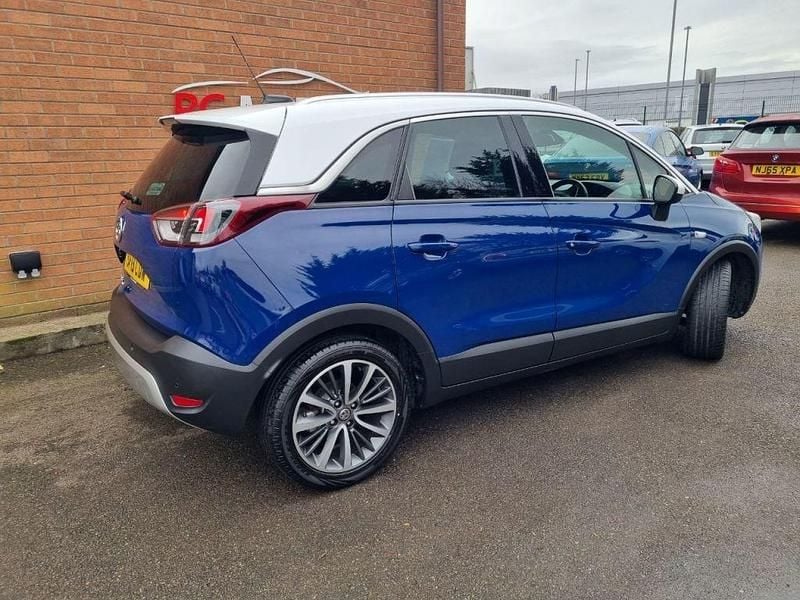Used Vauxhall Crossland X Elite 84 HP (61 kW) 2019 Blue SUV