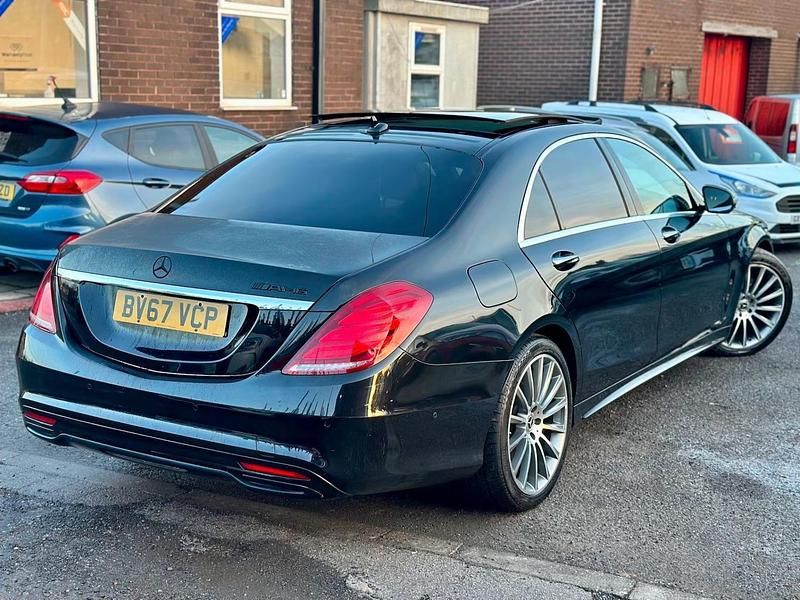 Used Mercedes S350 AMG line 2017 Black Sedan
