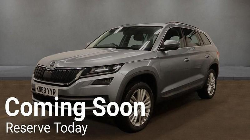 Used Skoda Kodiaq SE L 150 HP (110 kW) 2018 Grey SUV