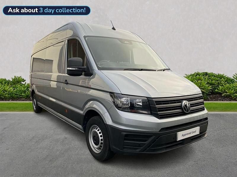 Silver Used 2024 VW Crafter Van | £28,899 (Expensive) - Image 1/4